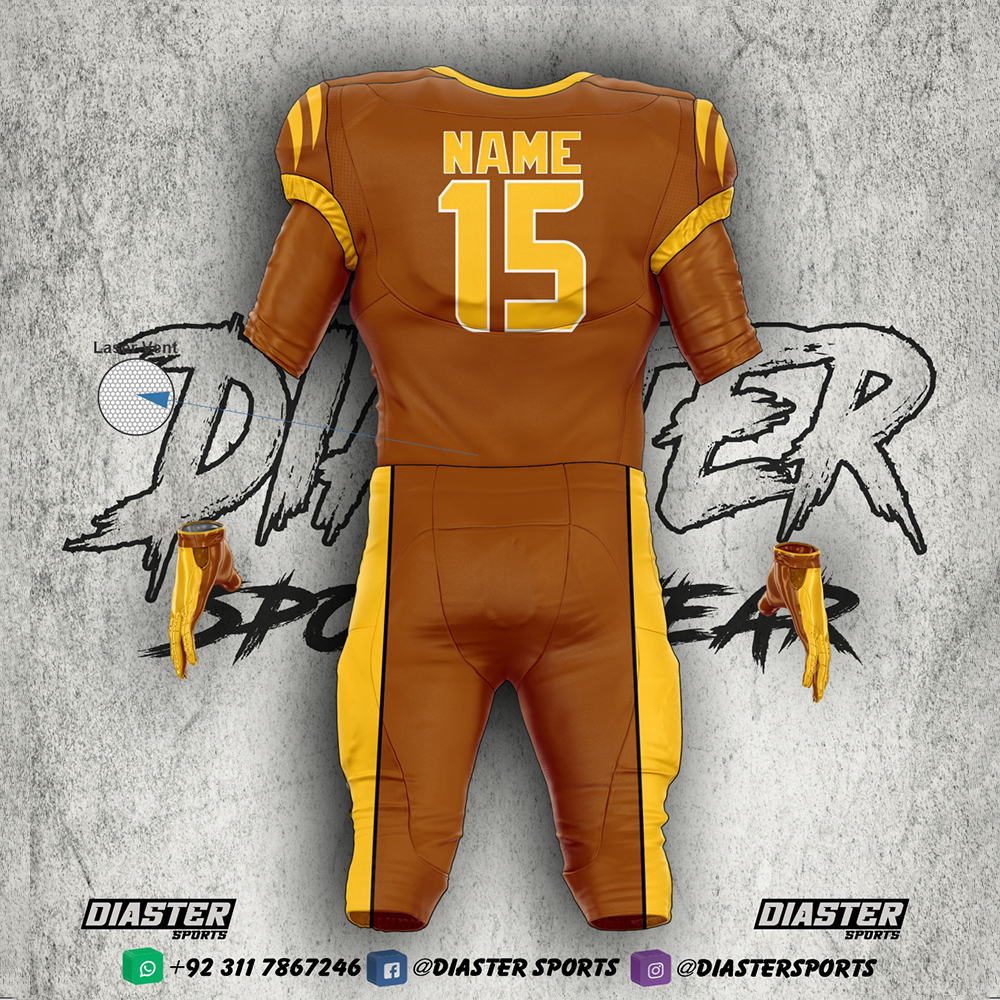 Sublimation American Football Uniforms – Diaster Sports