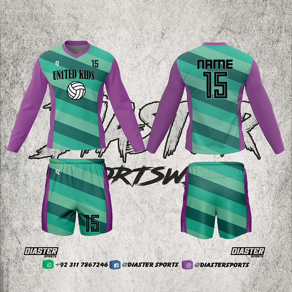 Long Sleeve Volleyball Uniforms