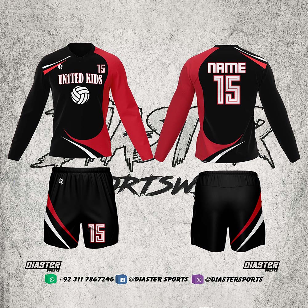 Long Sleeve Volleyball Uniforms