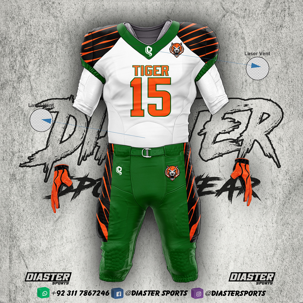 Sublimation American Football Uniforms – Diaster Sports