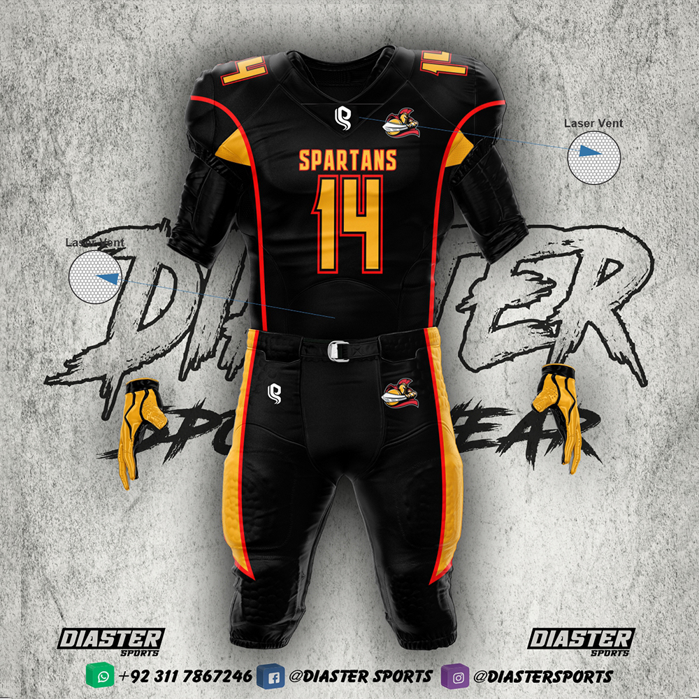 Sublimation American Football Uniforms – Diaster Sports