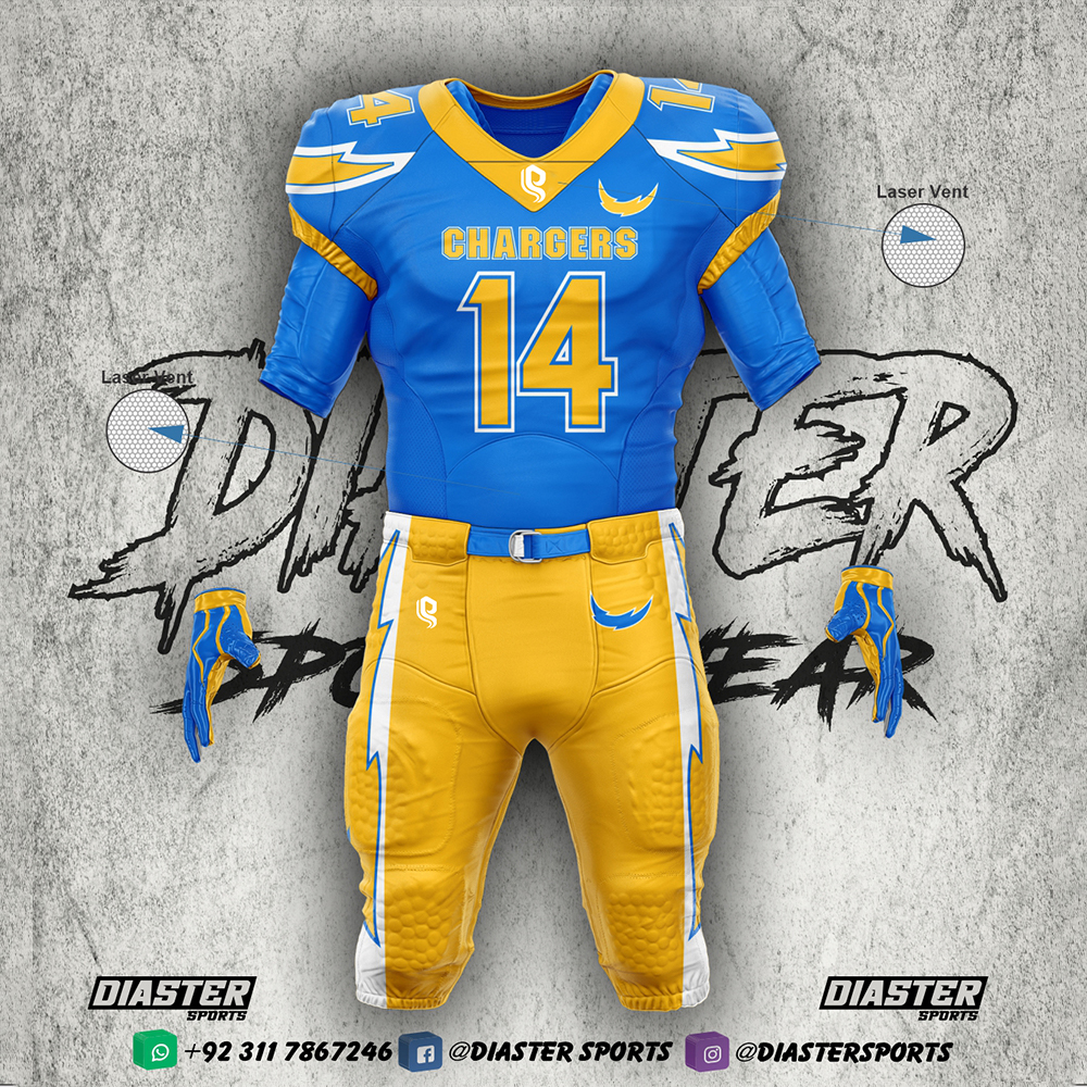 Sublimation American Football Uniforms – Diaster Sports