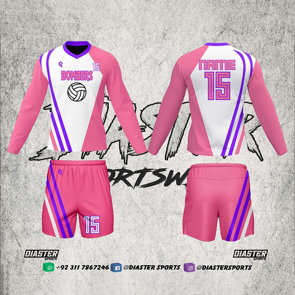Long Sleeve Volleyball Uniforms