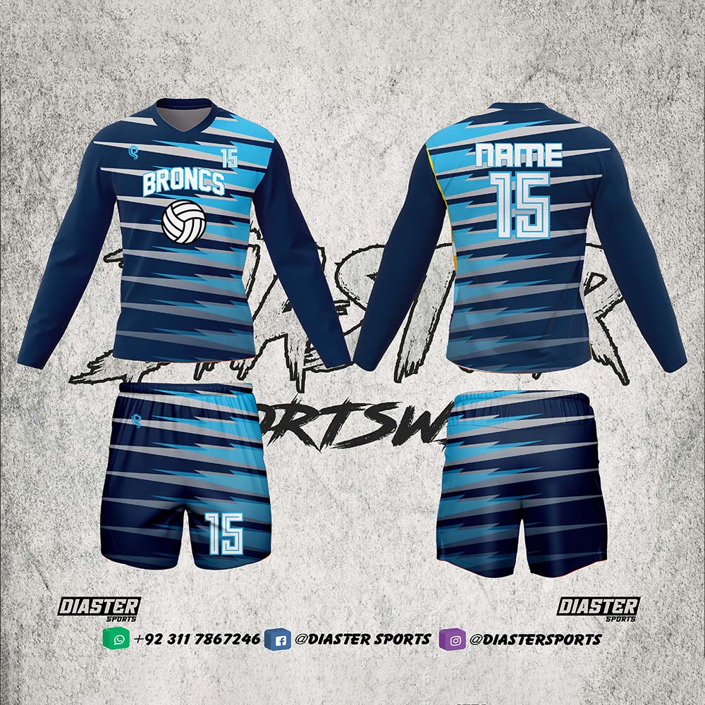Long Sleeve Volleyball Uniforms