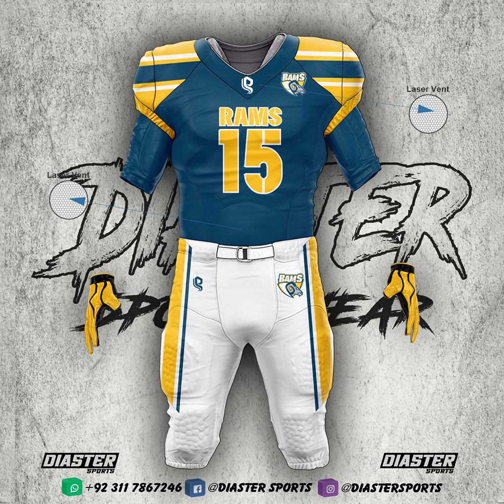 Sublimation American Football Uniforms – Diaster Sports
