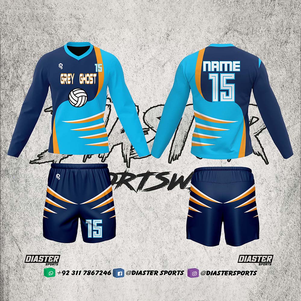 Long Sleeve Volleyball Uniforms