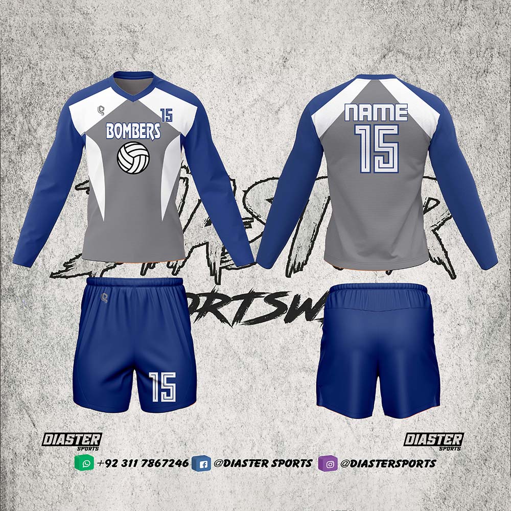 Long Sleeve Volleyball Uniforms