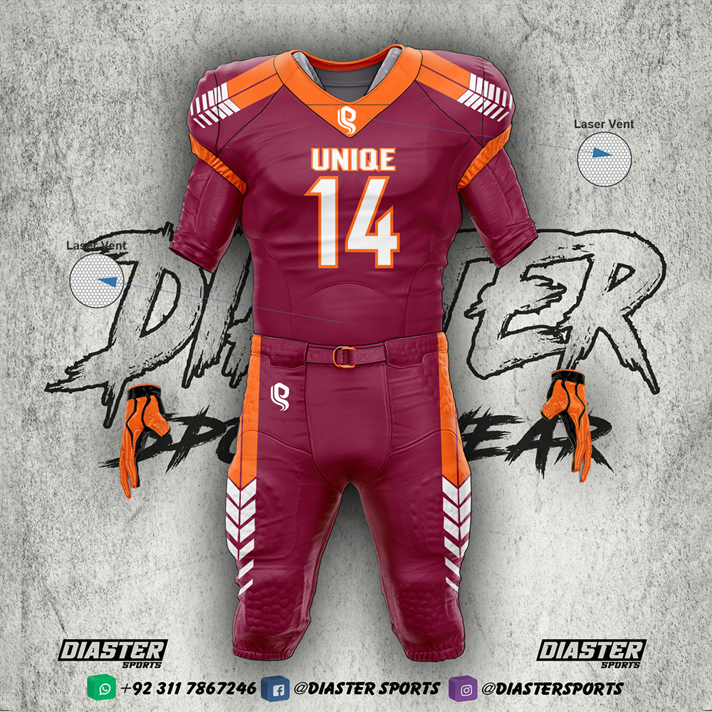 Tackle Twill American Football Uniforms