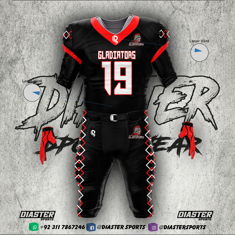 Sublimation American Football Uniforms – Diaster Sports