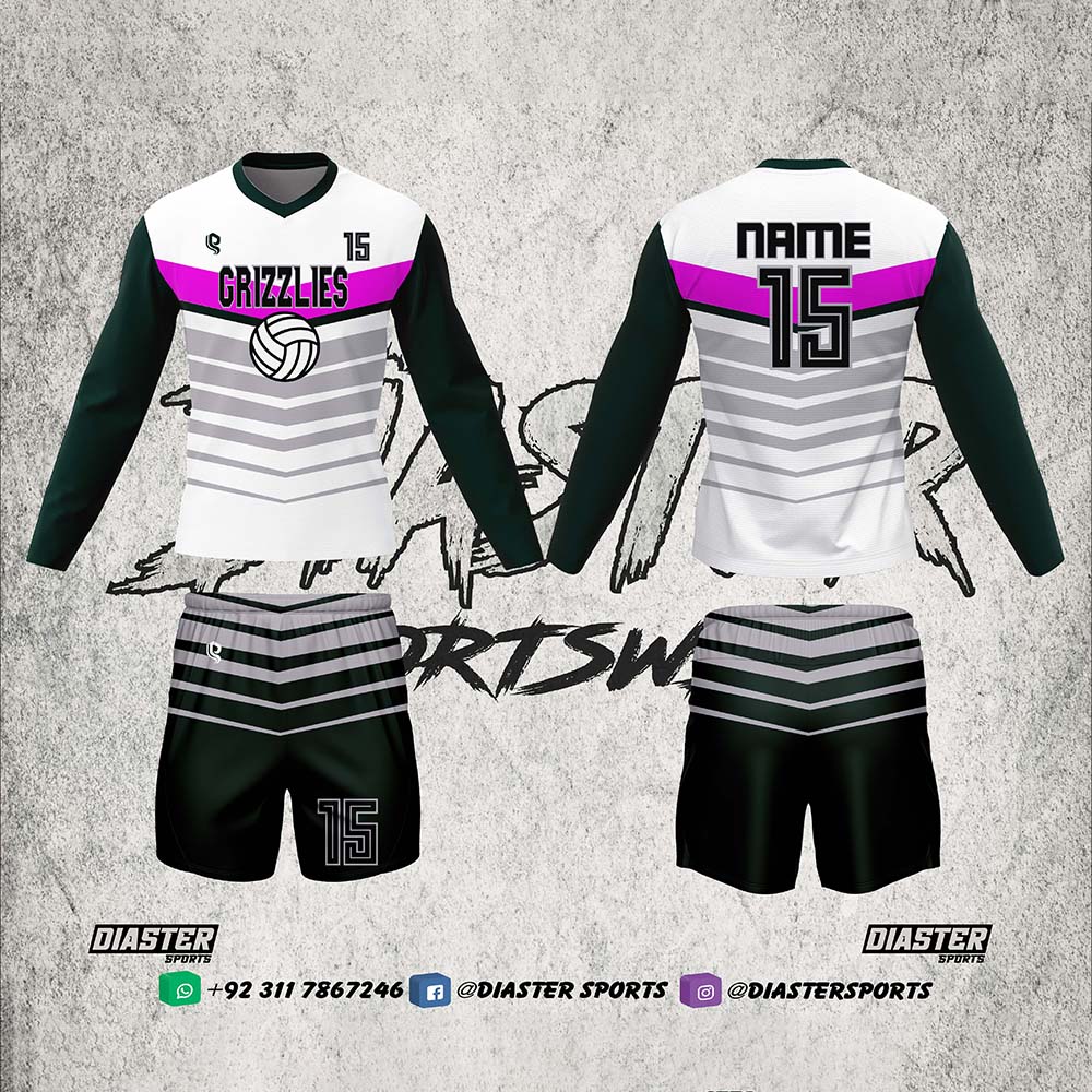 Long Sleeve Volleyball Uniforms
