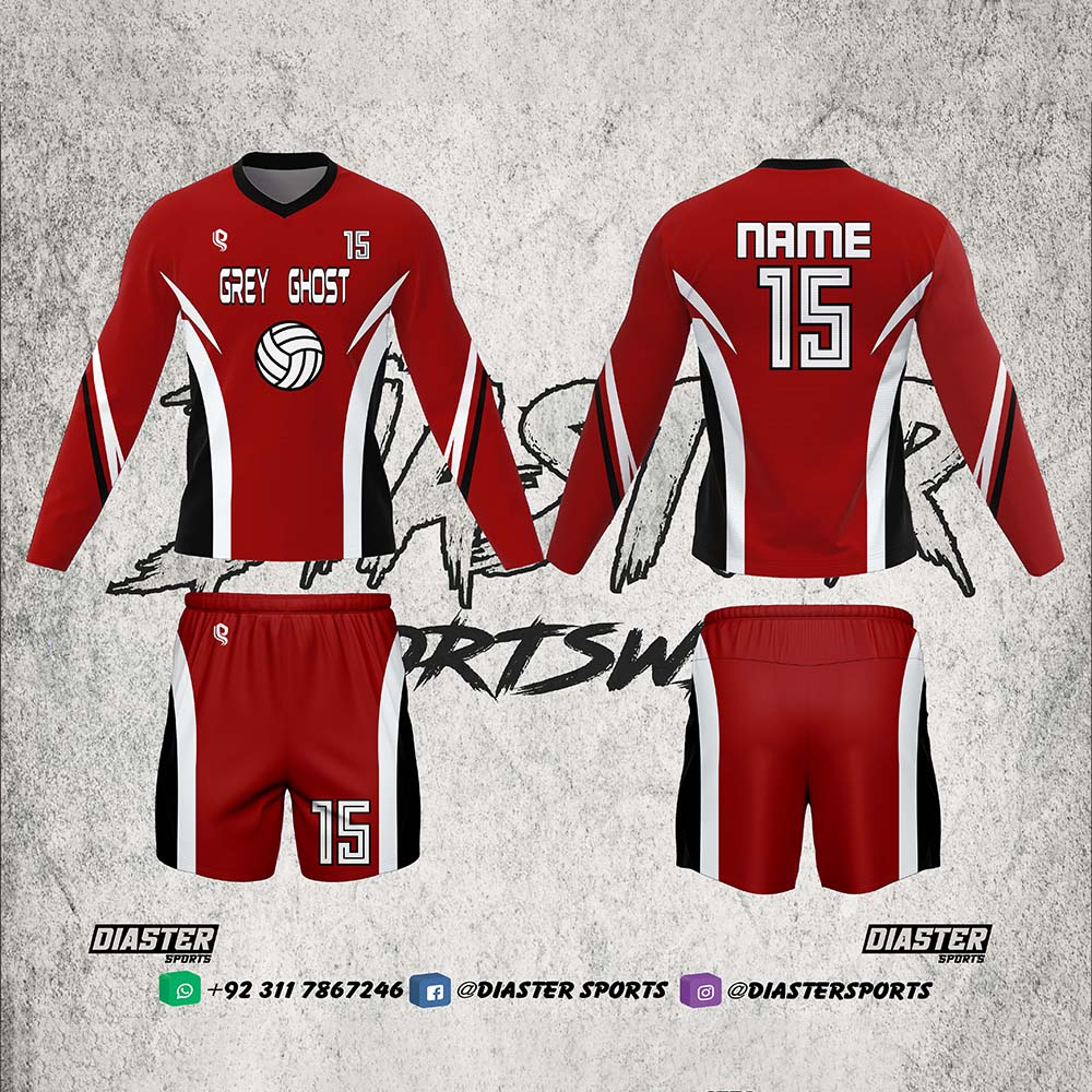 Long Sleeve Volleyball Uniforms
