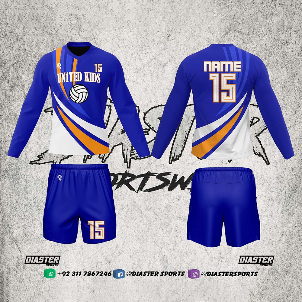 Long Sleeve Volleyball Uniforms