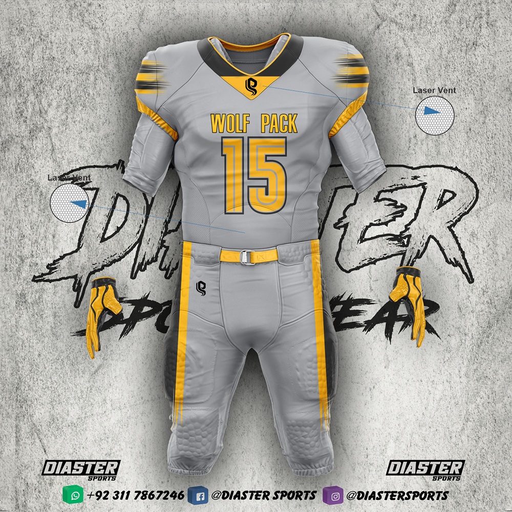 Sublimation American Football Uniforms – Diaster Sports