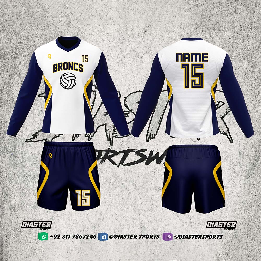 Long Sleeve Volleyball Uniforms