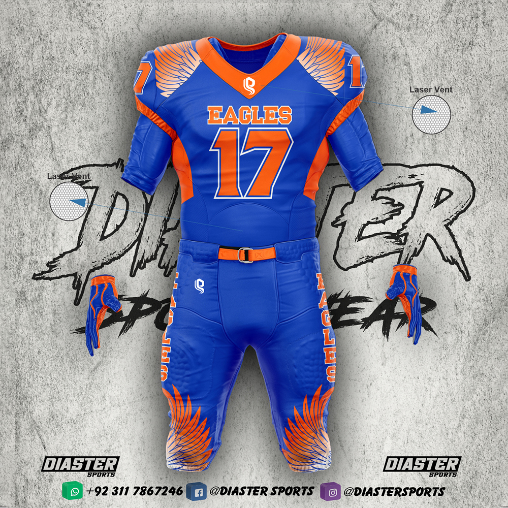 Sublimation American Football Uniforms – Diaster Sports