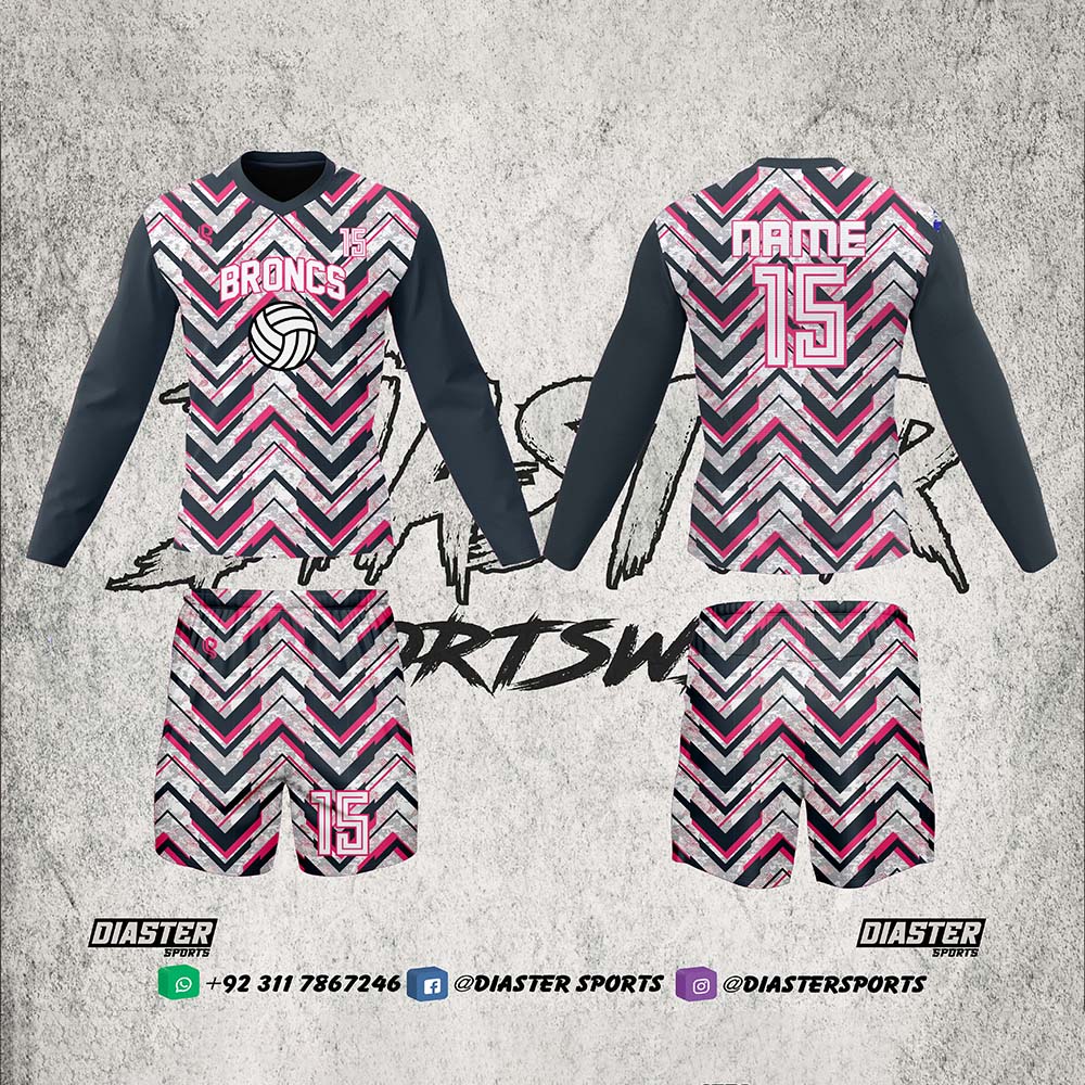 Long Sleeve Volleyball Uniforms