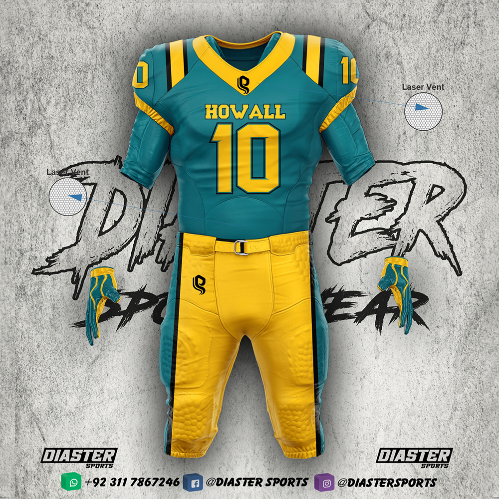 Tackle Twill American Football Uniforms