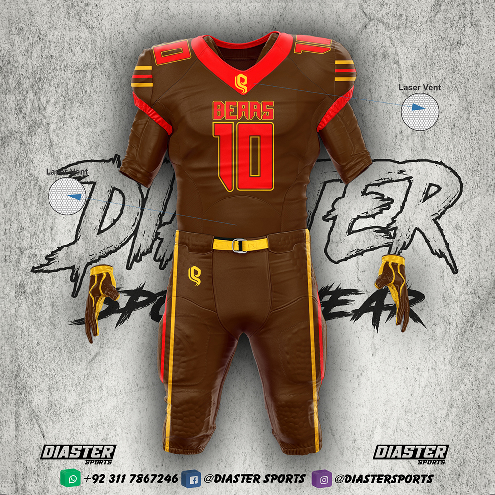 Tackle Twill American Football Uniforms