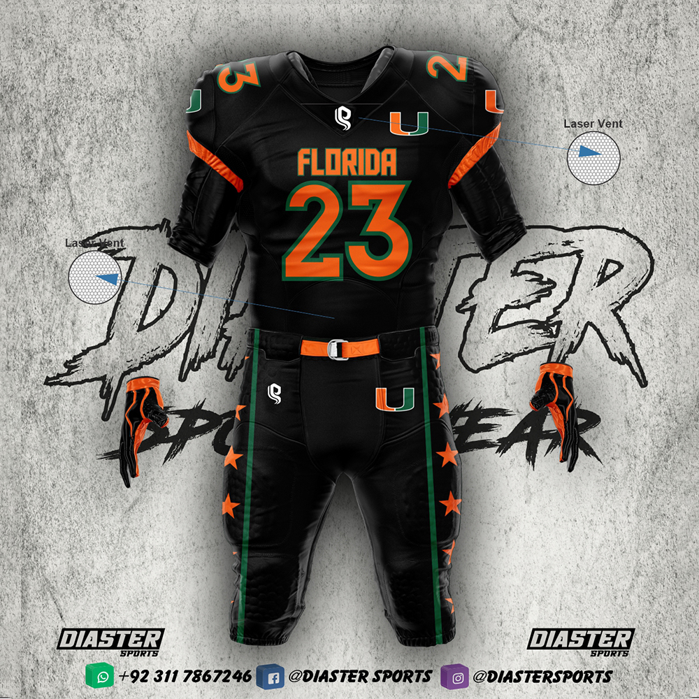 Sublimation American Football Uniforms – Diaster Sports