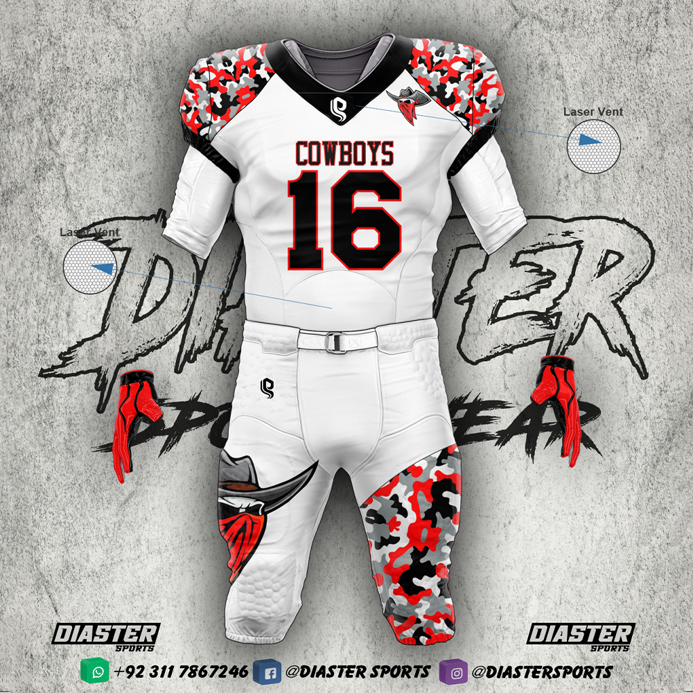 Sublimation American Football Uniforms – Diaster Sports