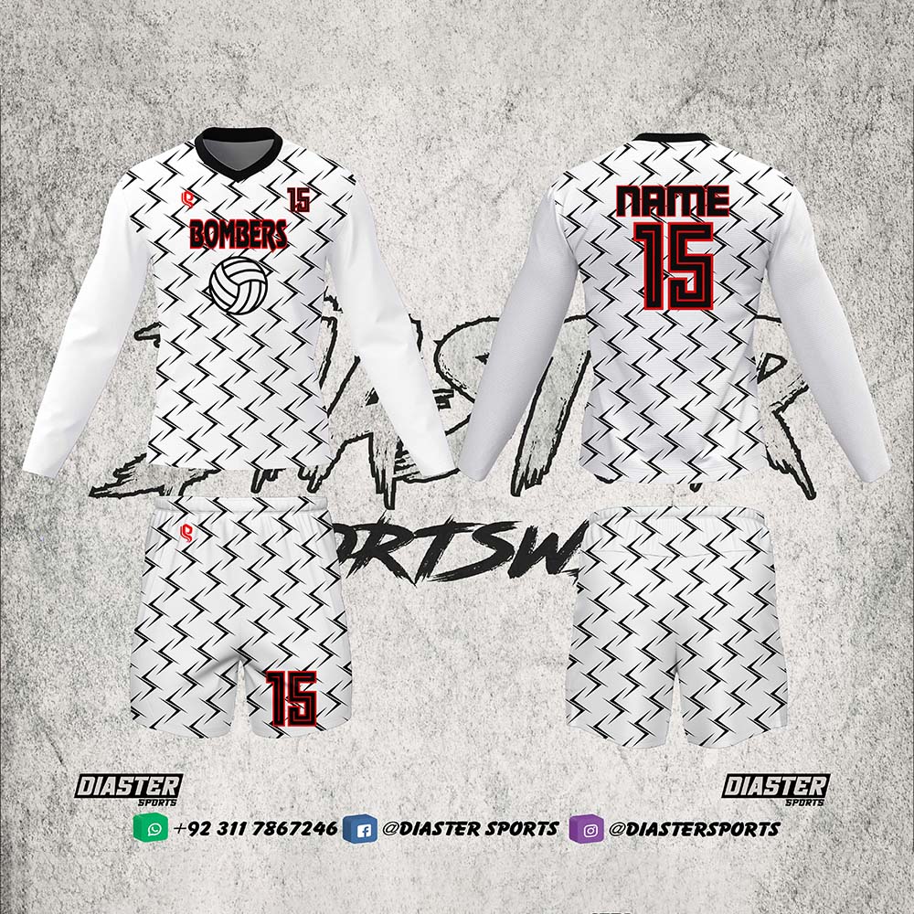 Long Sleeve Volleyball Uniforms