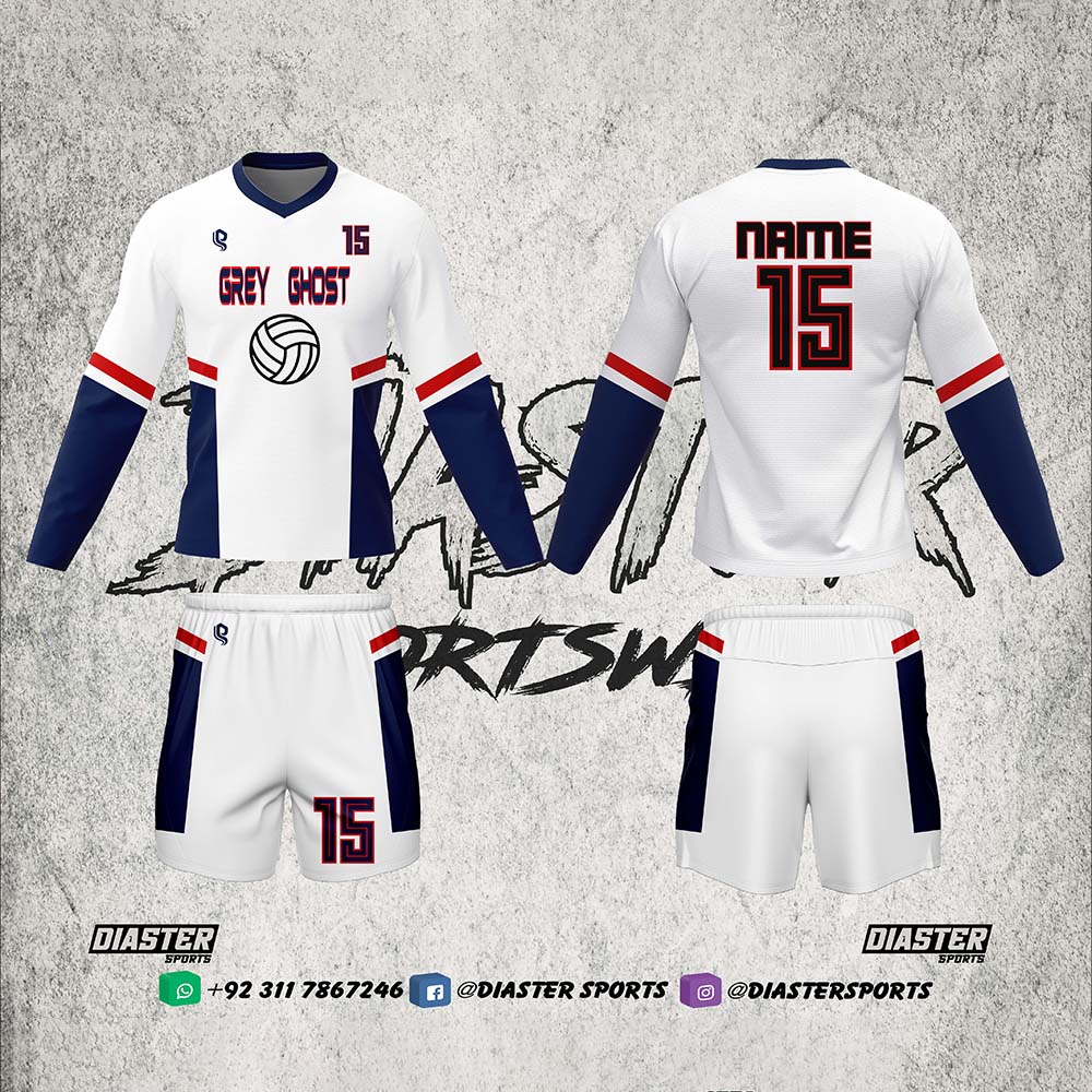 Long Sleeve Volleyball Uniforms